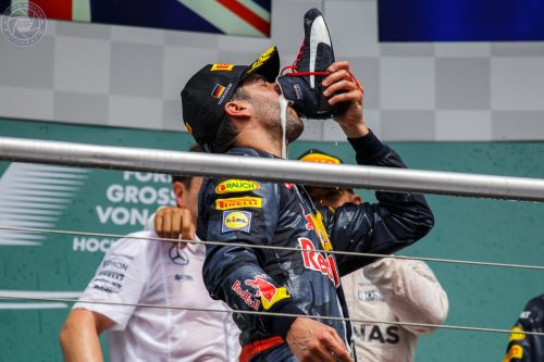 Formel 1 - Daniel Ricardo - Großer Preis von Deutschland auf dem Hockenheimring