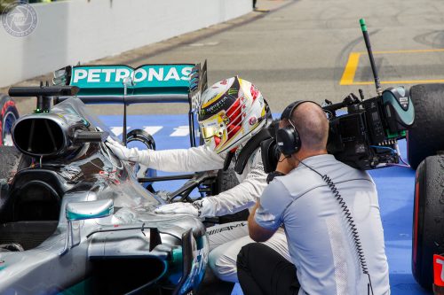 Formel 1 - Lewis Hamilton - Großer Preis von Deutschland auf dem Hockenheimring