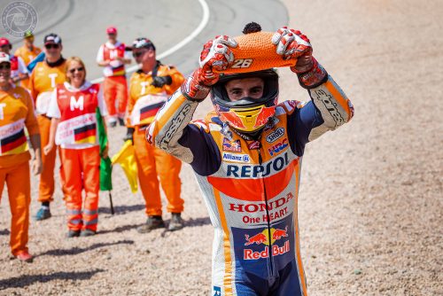 MotoGP - Marc Marquez auf dem Sachsenring