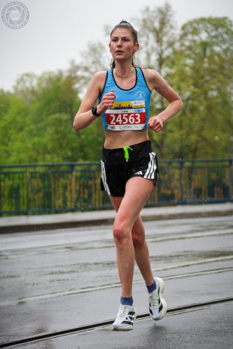 Leipzig Marathon - Läuferin Lotta